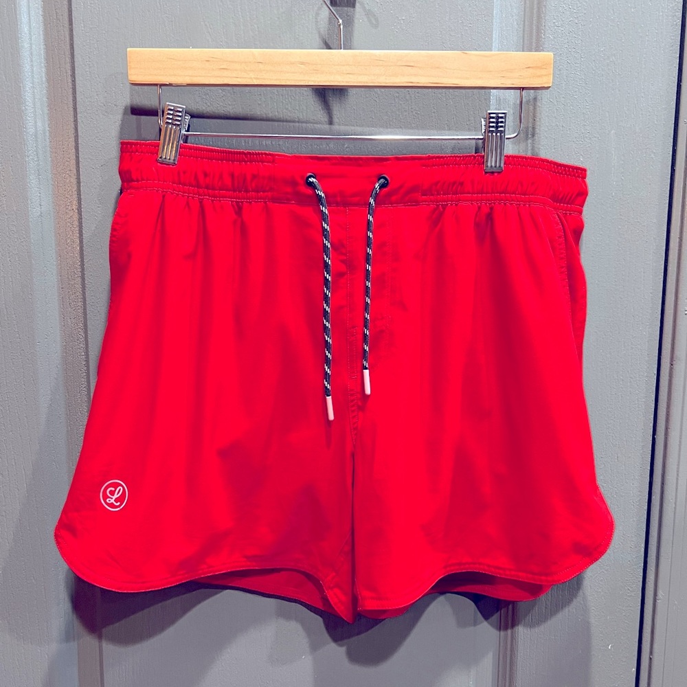 Legends Luka shorts w/ liner  5” Red